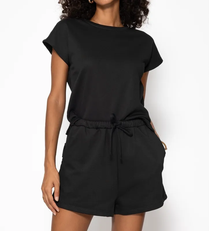 Black Everyday Easy Shorts