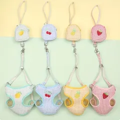 Gingham Pet Harness