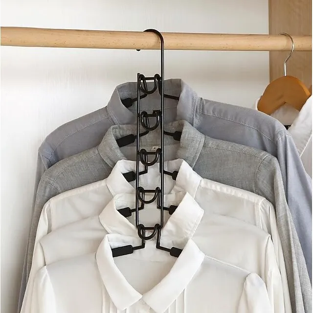 Folding Multi Layer Clothes Hanger
