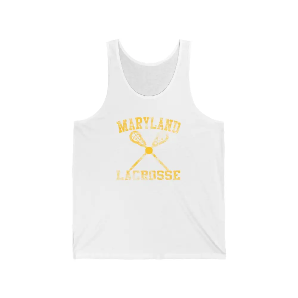 Crossed Lacrosse Graphic Tank Top