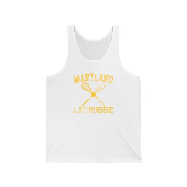 Crossed Lacrosse Graphic Tank Top
