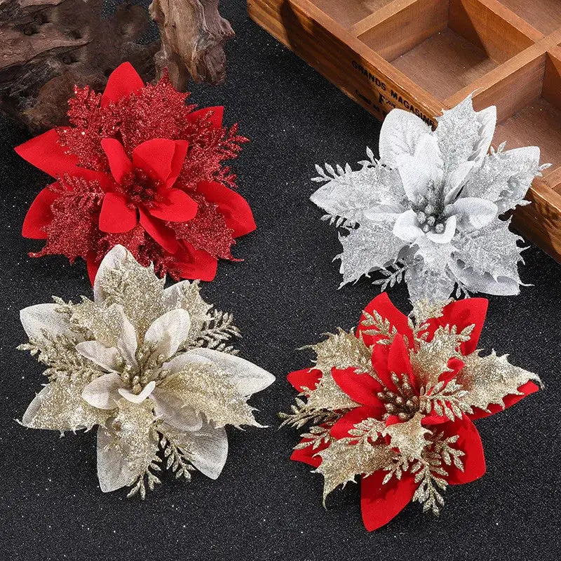 Woven Floral Artificial Decorative Botanical Accent