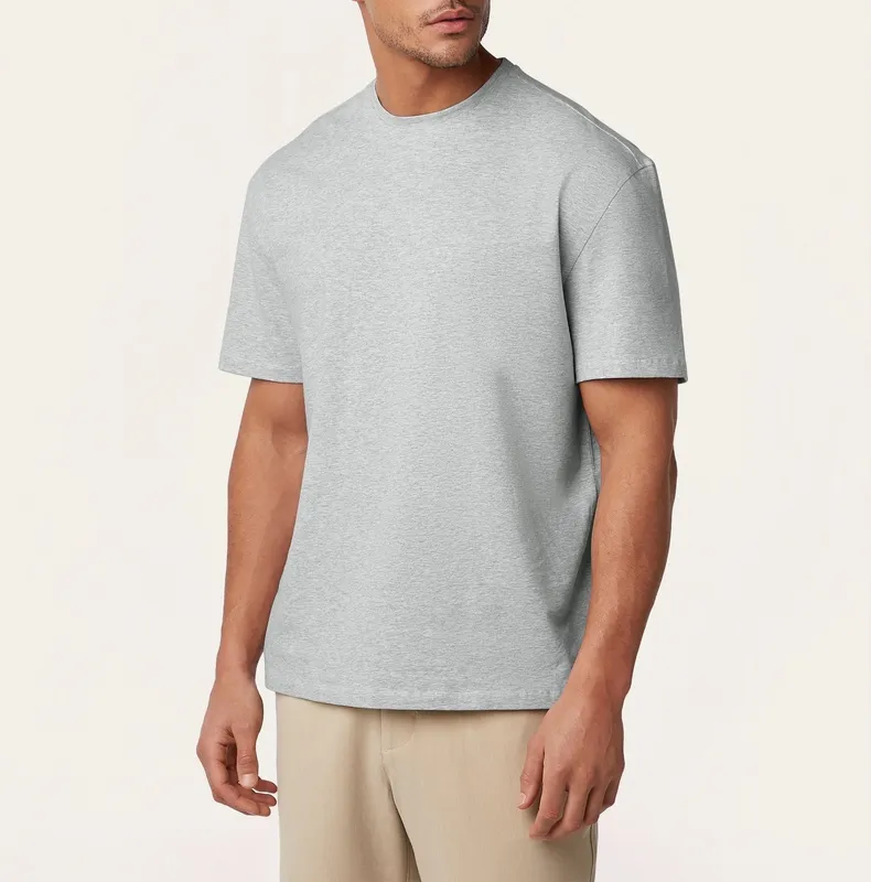 Relaxed T-Shirt Light Gray
