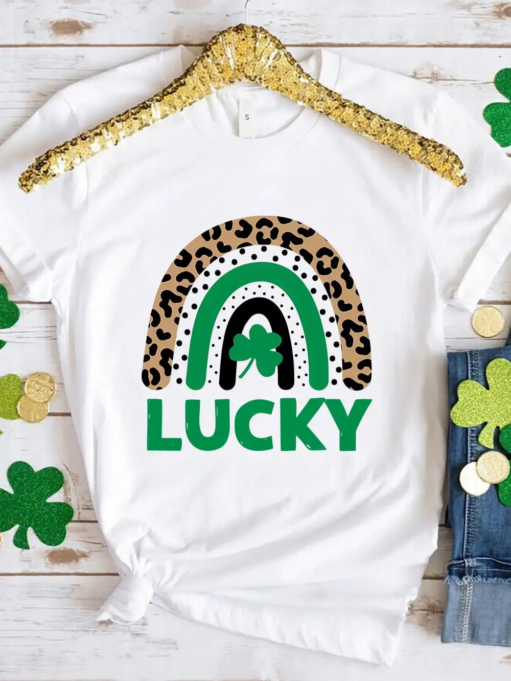 Fresh Round-Neck Short-Sleeve T-Shirt