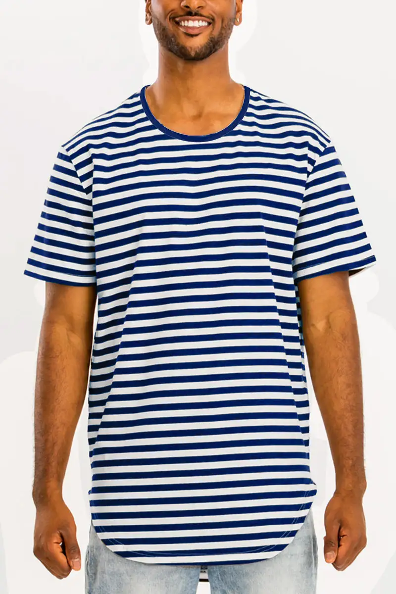 Black White Striped T-Shirt