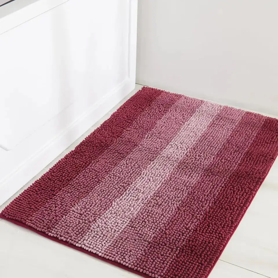 Gradient Stripe Bath Rug