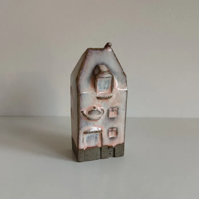 Handcrafted Stoneware Shop Ornament