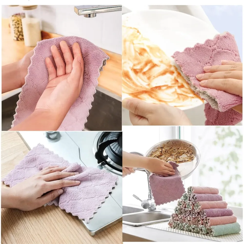 Multipurpose Microfiber Cleaning Towel