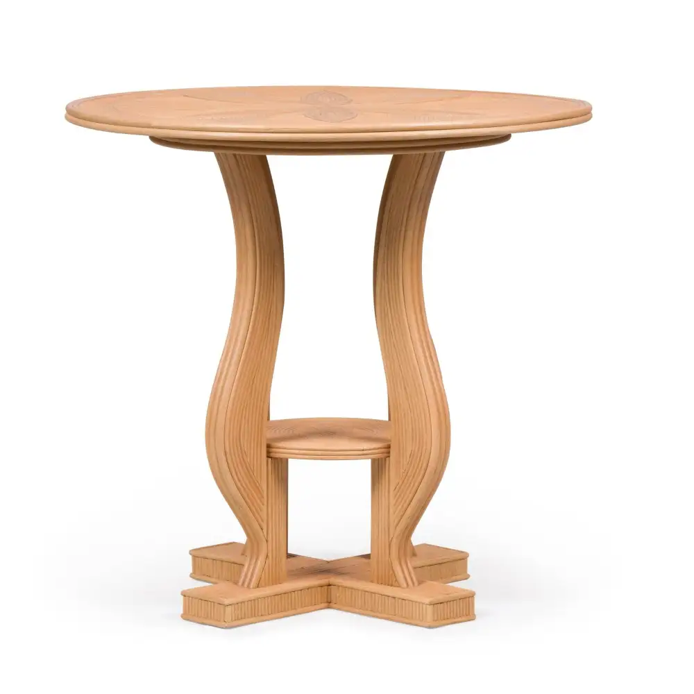 Rattan Bedside Side Table