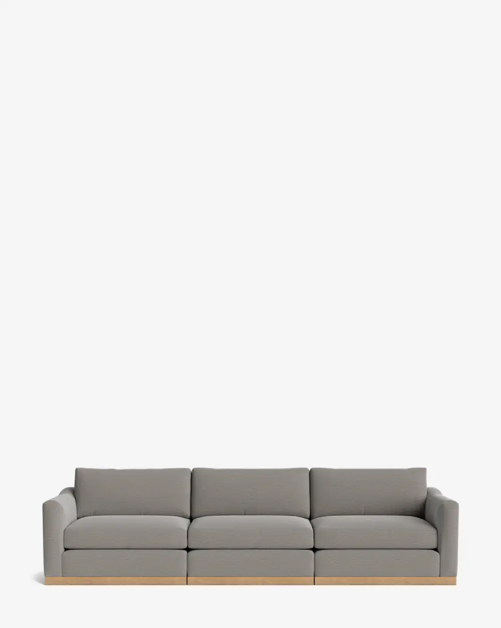 Modular Oak Sofa