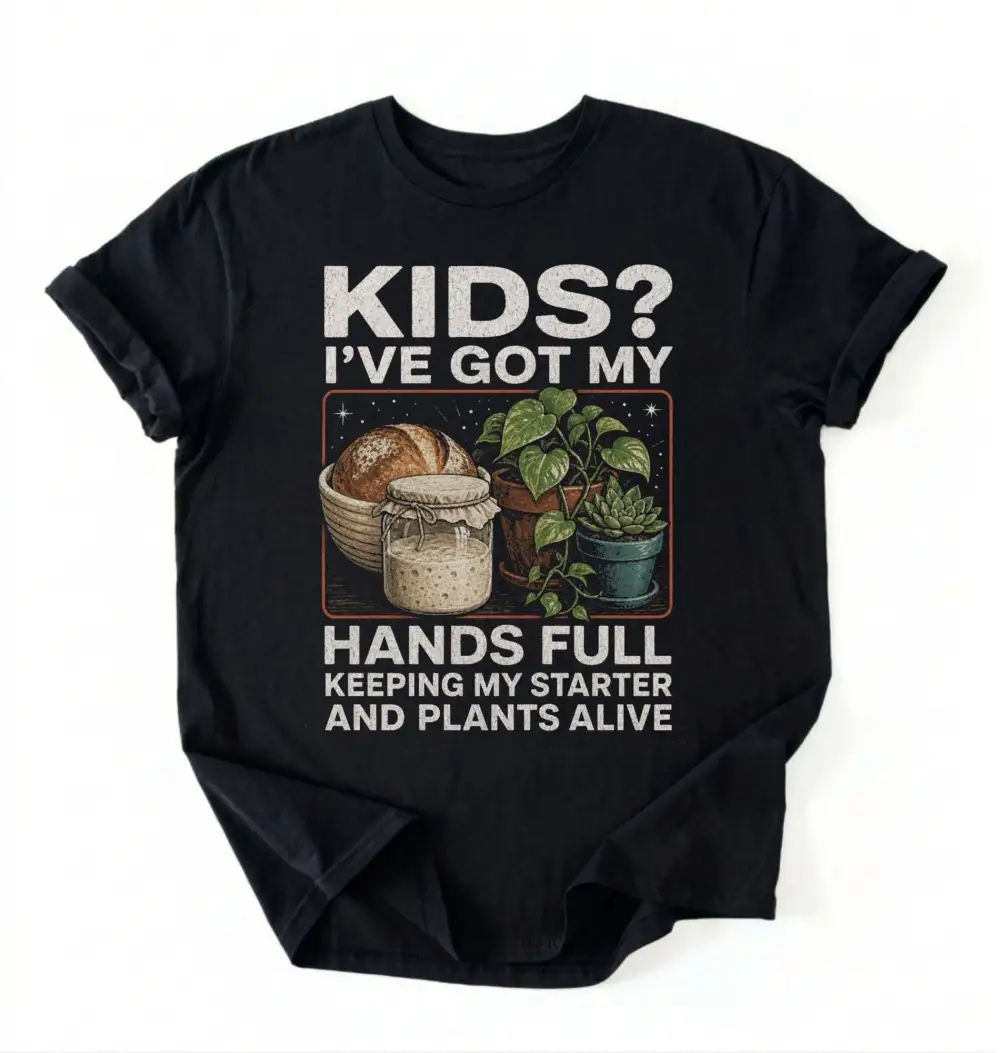 Bread Baking Casual Graphic Cotton Tee