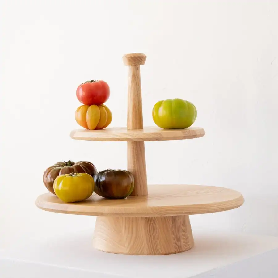 Tiered Ceramic Cake Stand