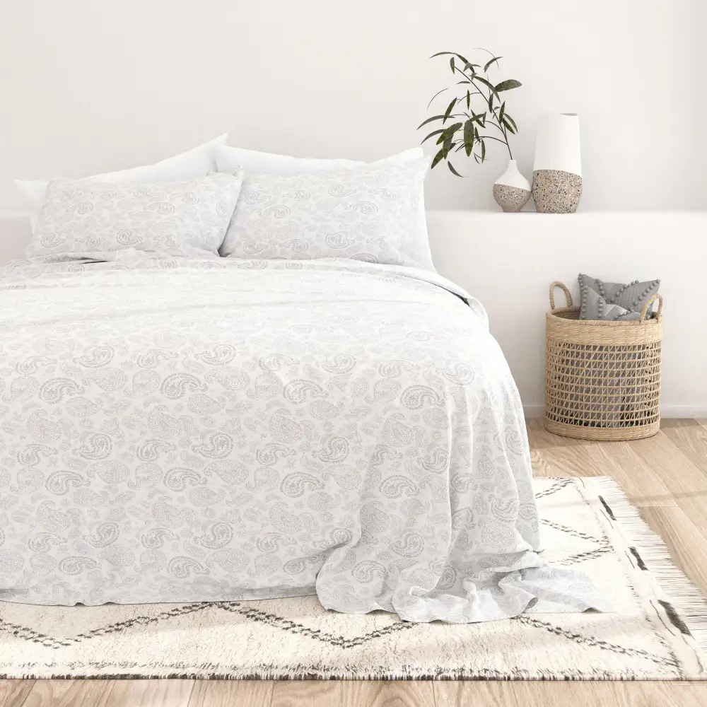 Coarse Paisley Pattern Sheet Set