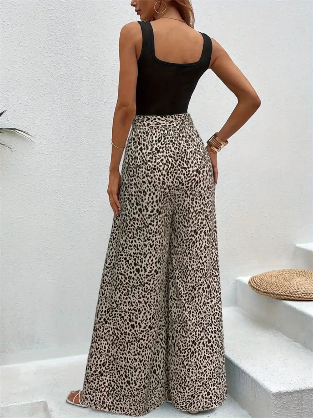 Everyday Wide Leg High Waist Pants