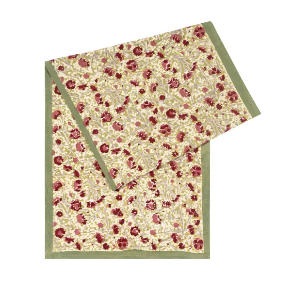 Rich Meadow Floral Table Runner