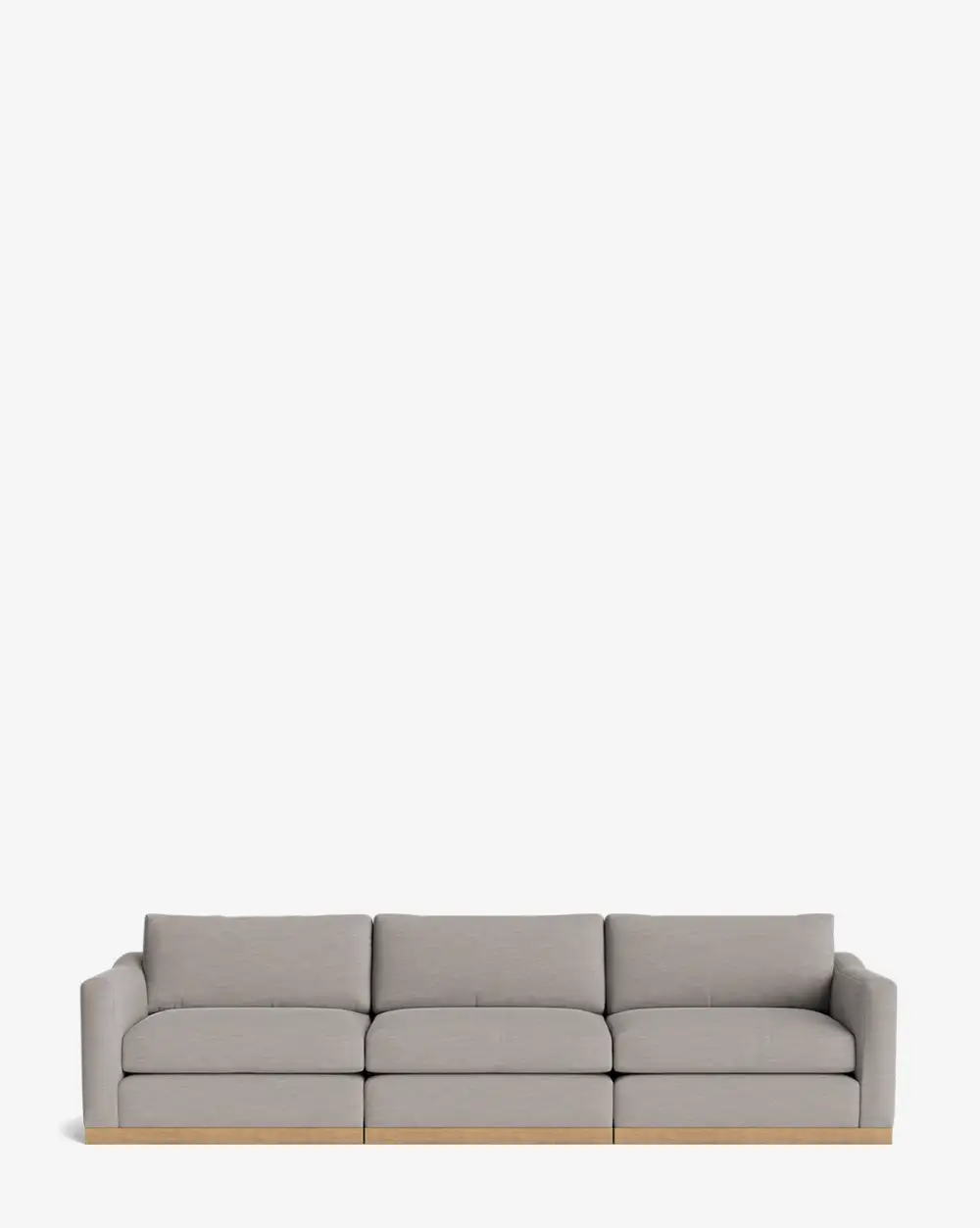 Modular Oak Sofa