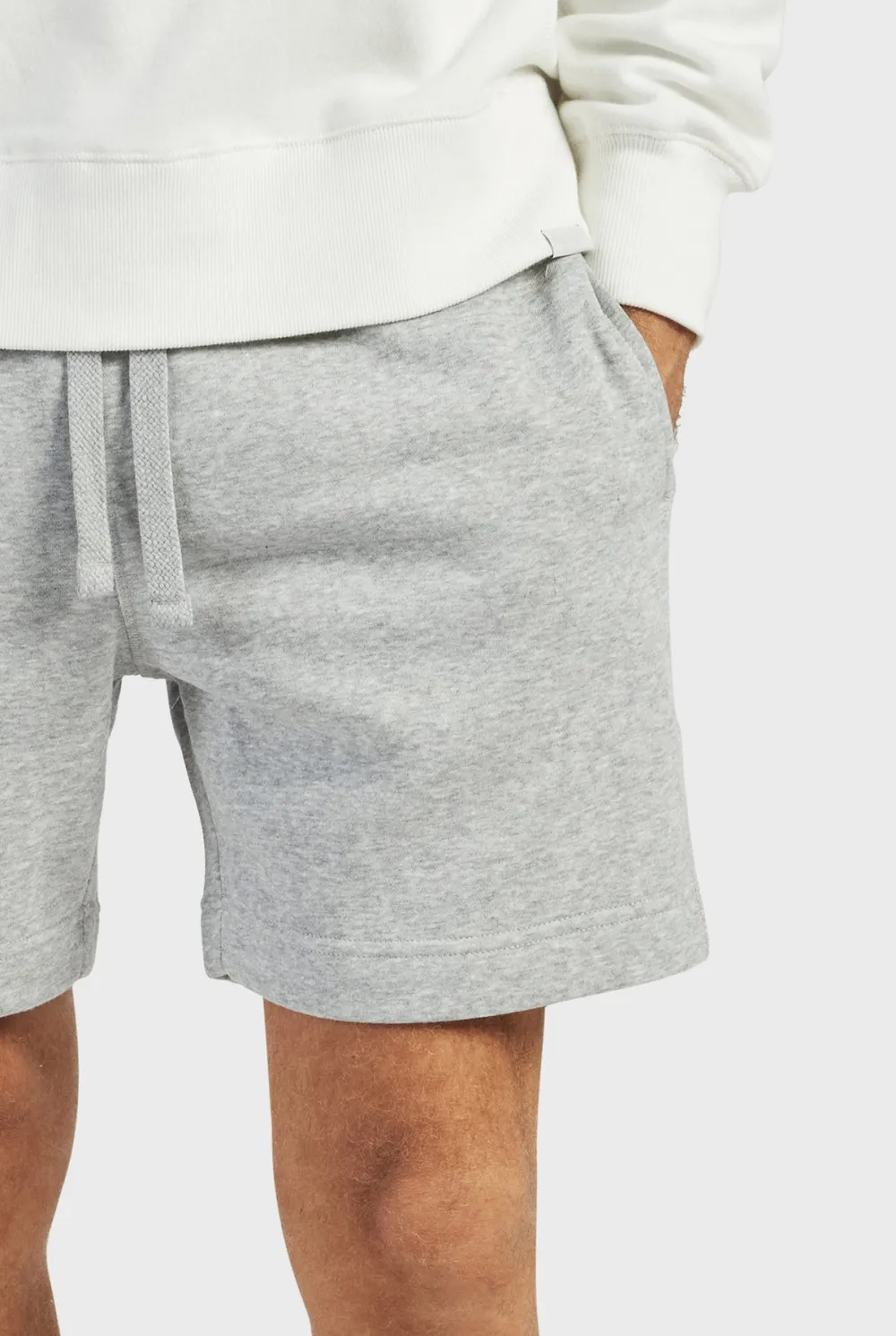 Soft Knit Elastic Waist Casual Lounge Shorts