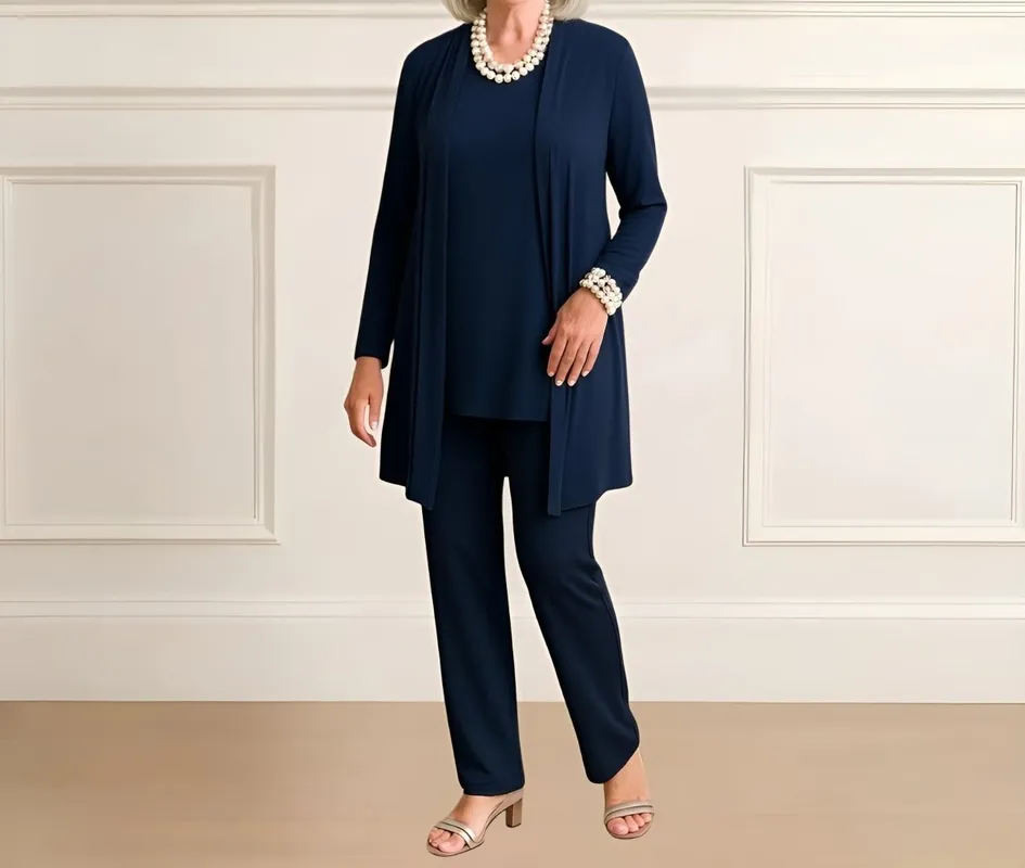 Cardigan Top and Pants Set