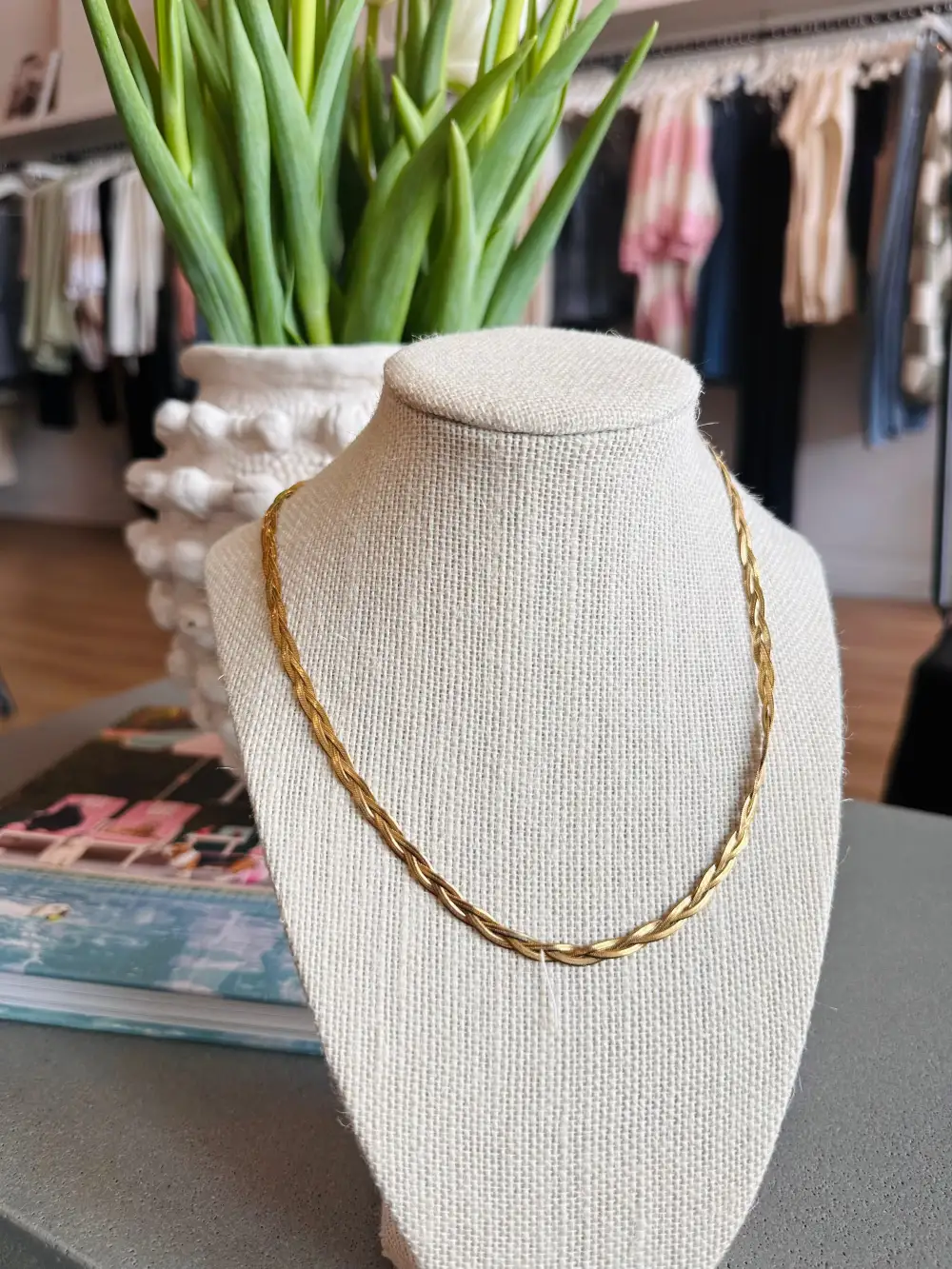 Braided Chain Necklace