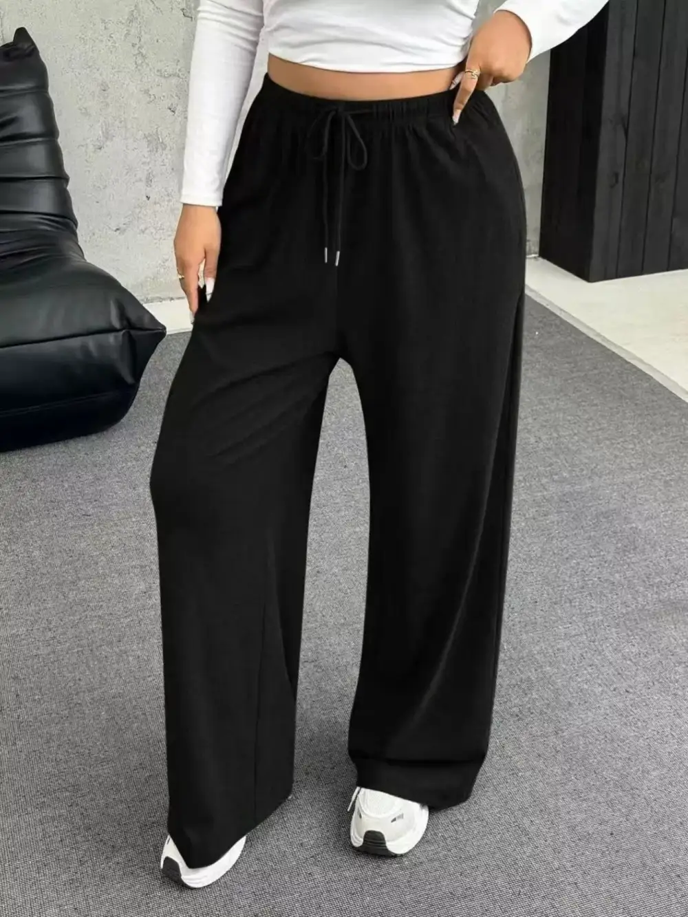 Wide Leg Everyday Trousers