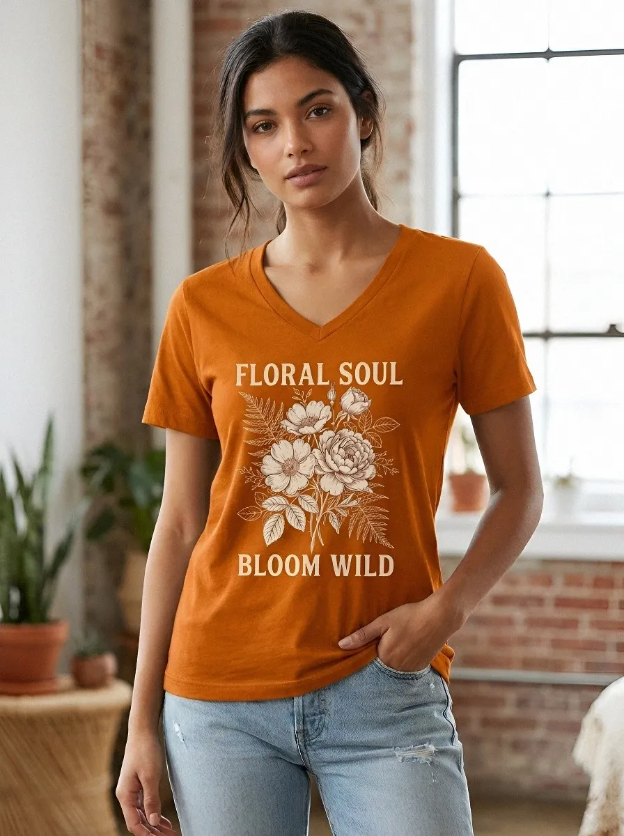 Floral Soul Bloom T-Shirt