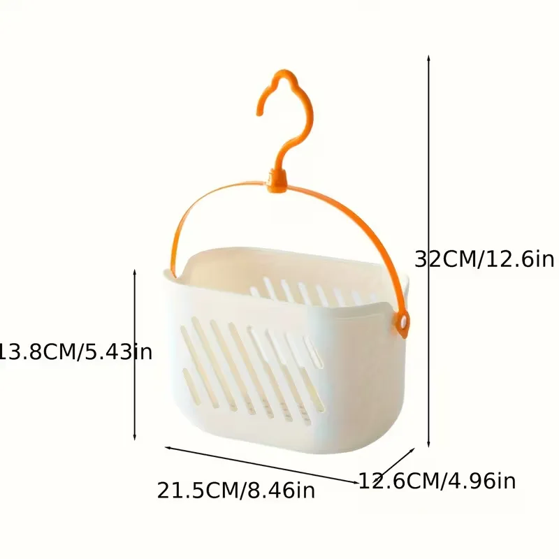 Bathroom Storage Basket with Hook