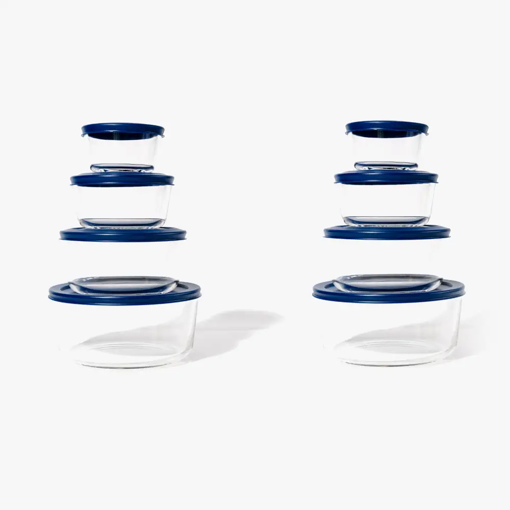 Nesting Glass Food Storage Set