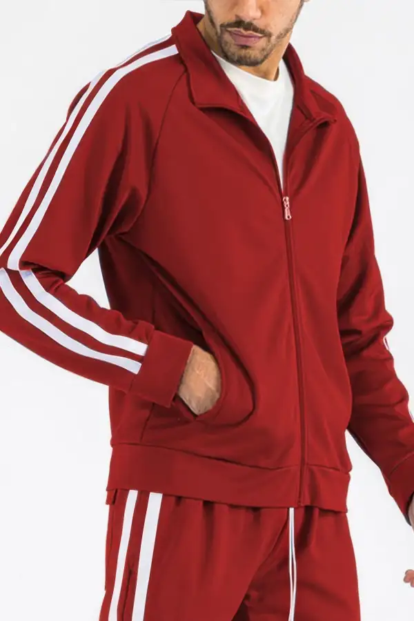 Double Stripe Track Jacket