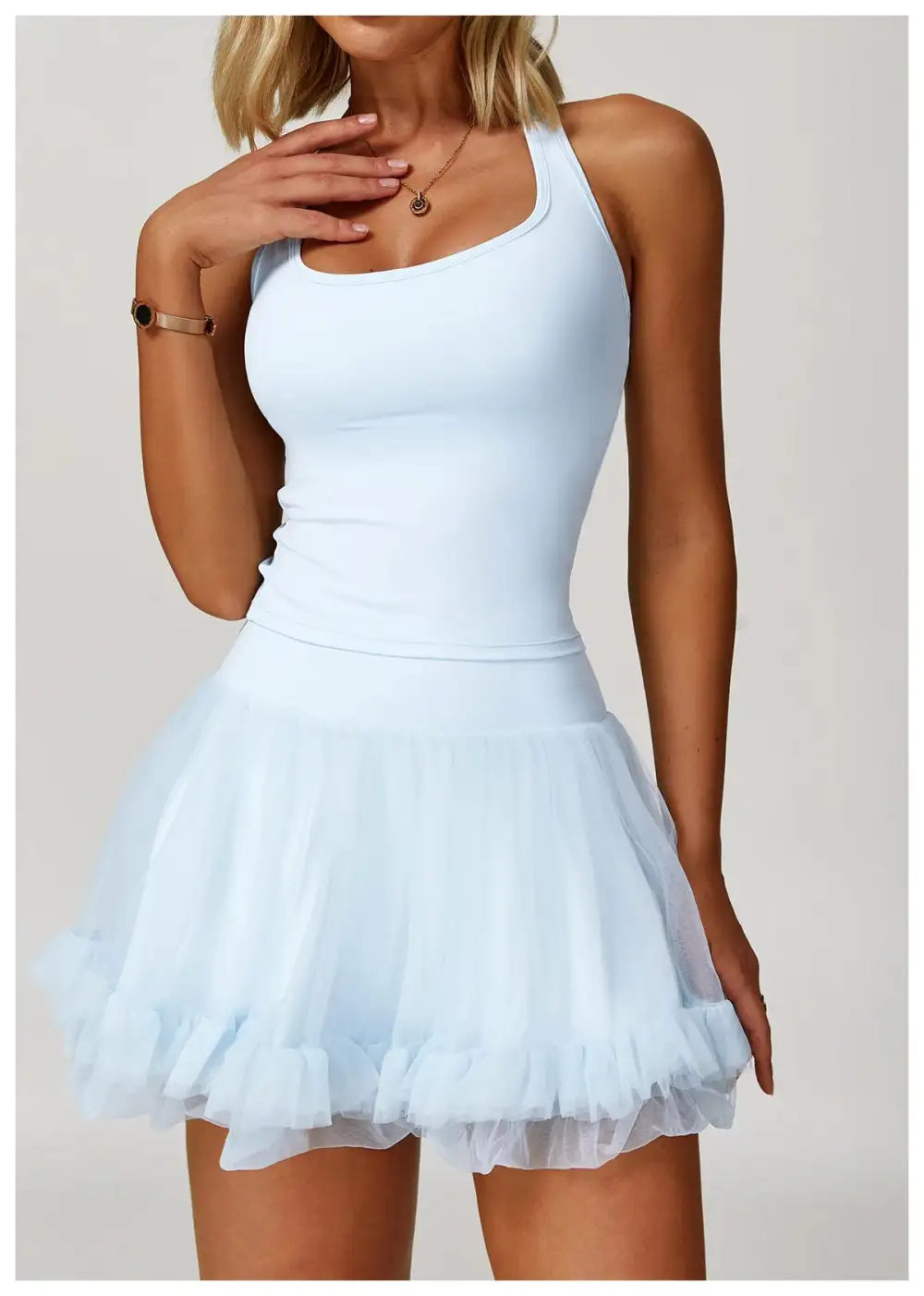 Tennis High-Waist Shorts