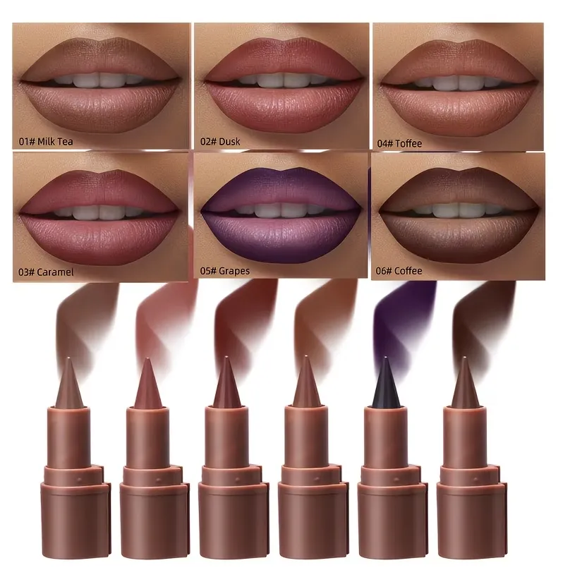 Matte Lip Liner Pencil Set