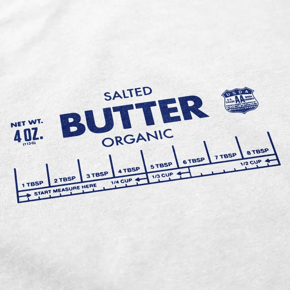 Butter Print Cotton Tee