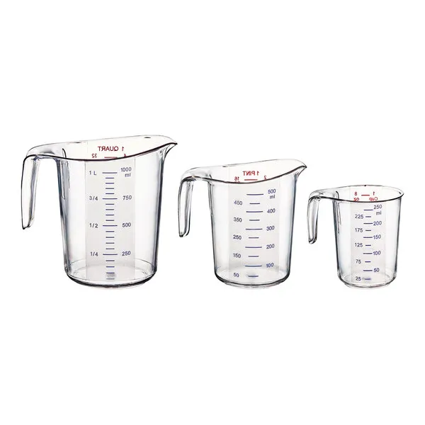 Plastic Measuring Cup Set