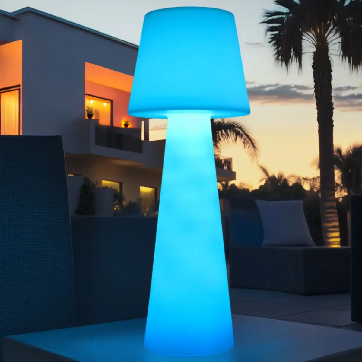 Soft-Glow Decorative Floor Lamp