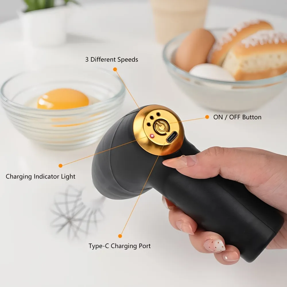 Rechargeable Electric Hand Mixer