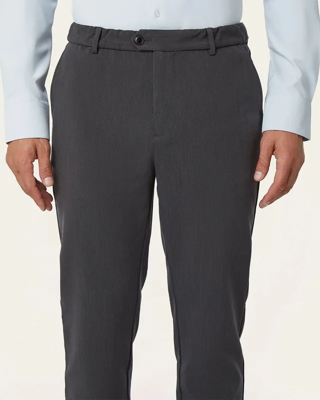 Regular Classic Pants Dark Gray