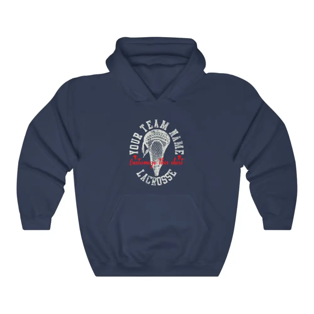 Vintage Lacrosse Stick Head Hoodie