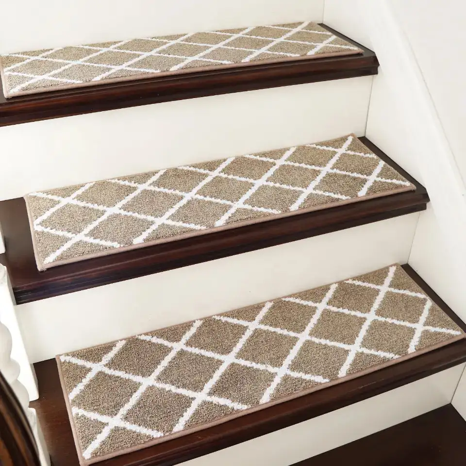 Trellis Lattice Stair Carpet Set