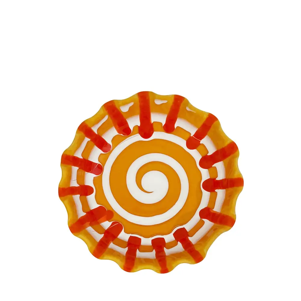 Scalloped Ceramic Aperitivo Bowl
