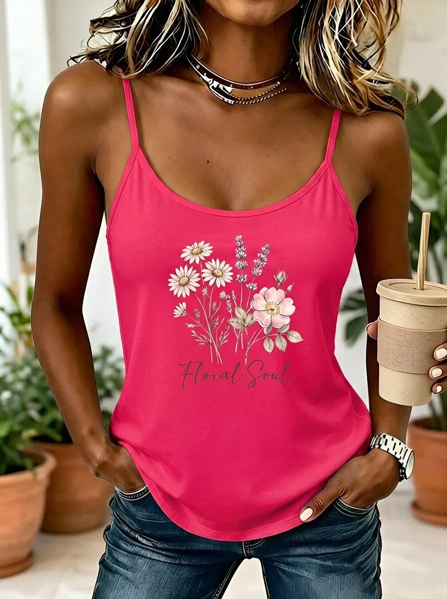 Floral Soul Daisy Tank Top