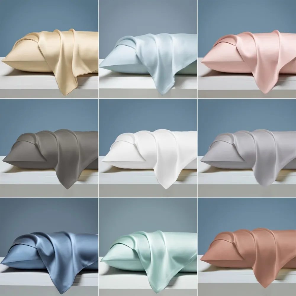 Multi-Color Satin Pillowcases