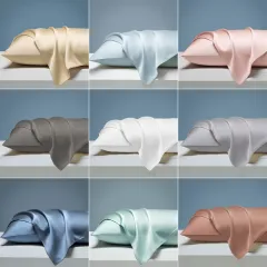 Multi-Color Satin Pillowcases