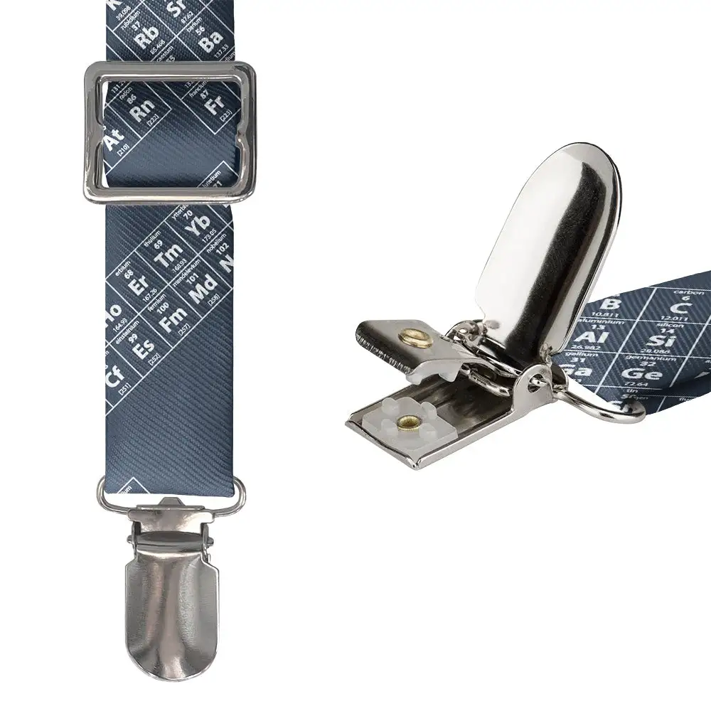 Periodic Table Theme Suspenders