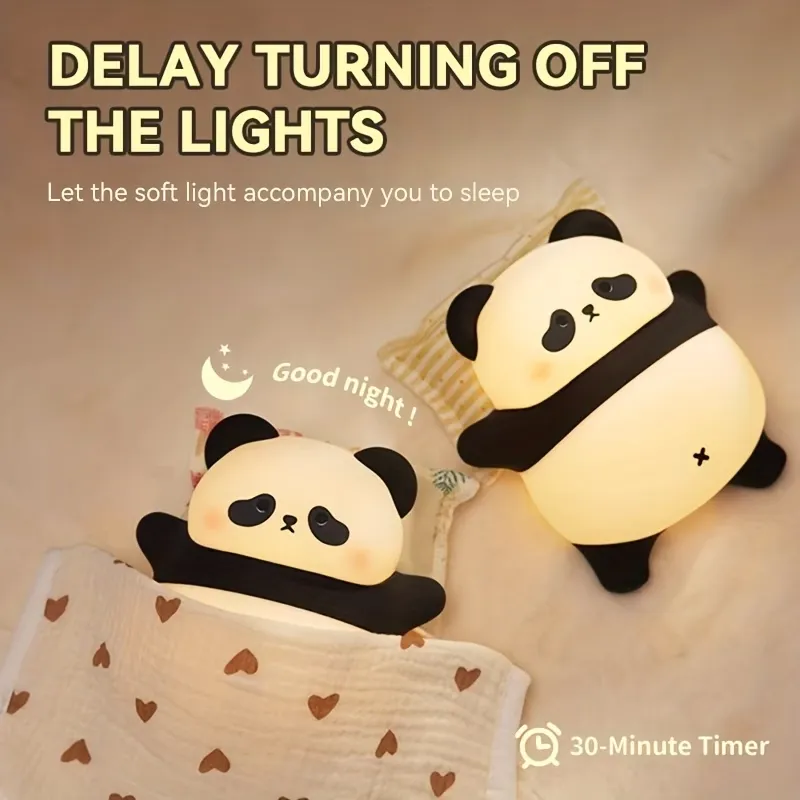 Warm Glow Panda Lamp