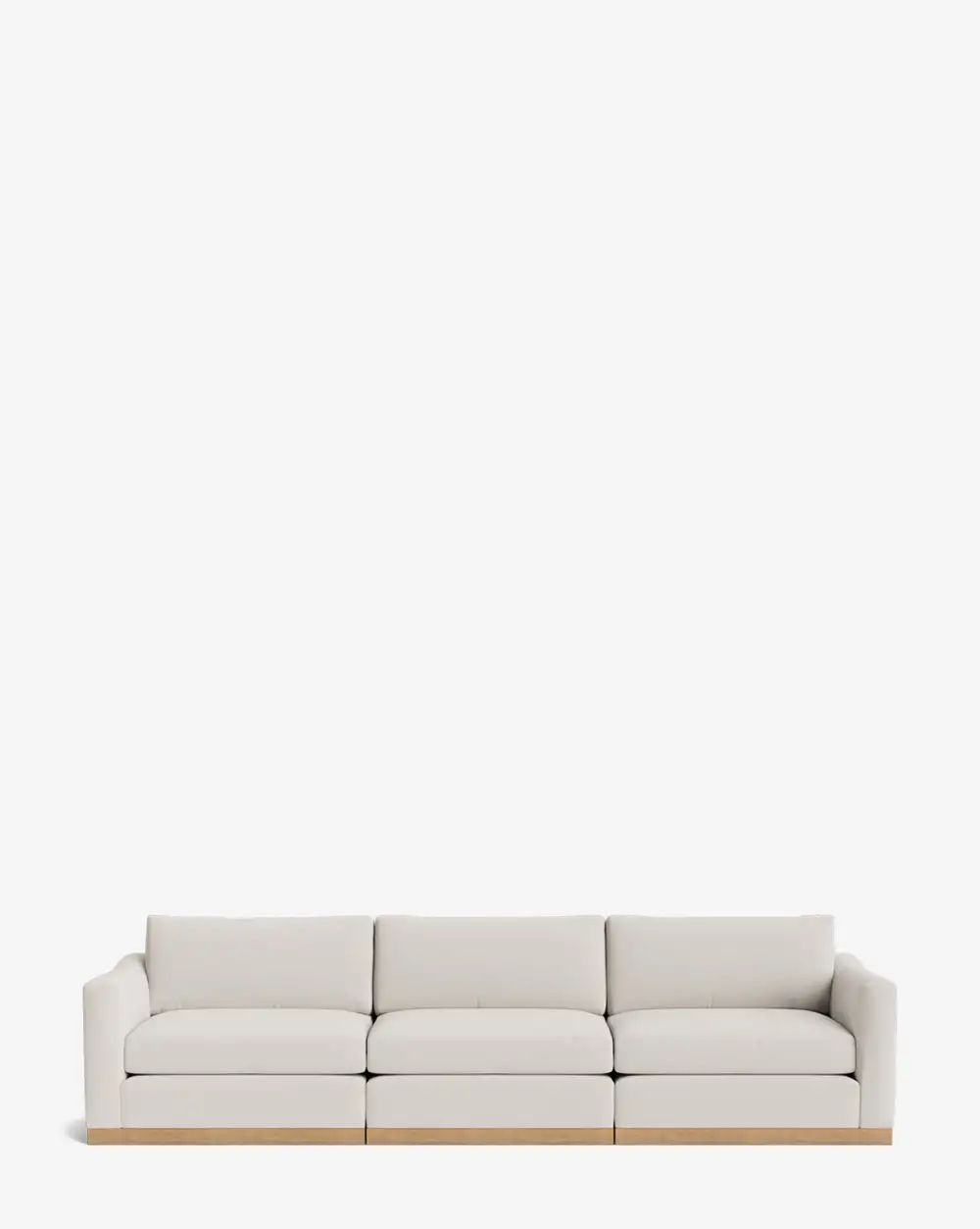 Modular Oak Sofa