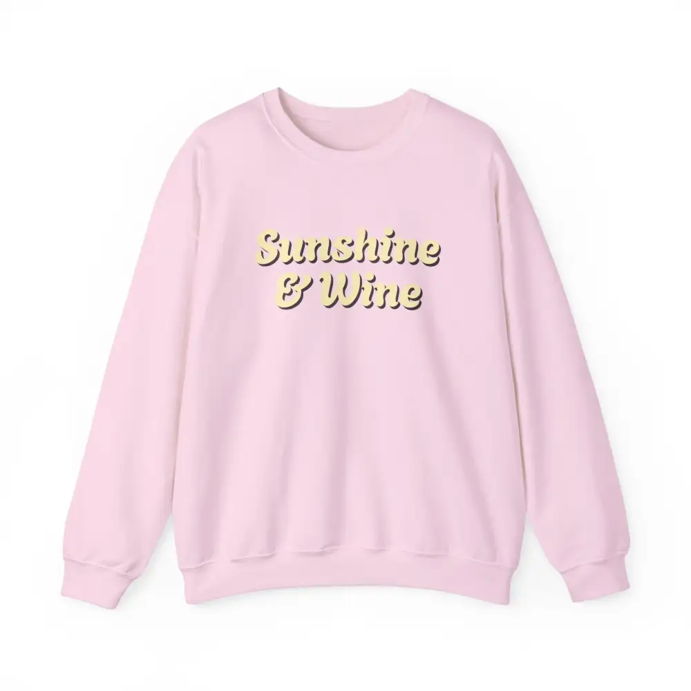 Wine Glow Graphic Sweatshirt
