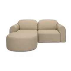 Clean-Line Contemporary Sofa