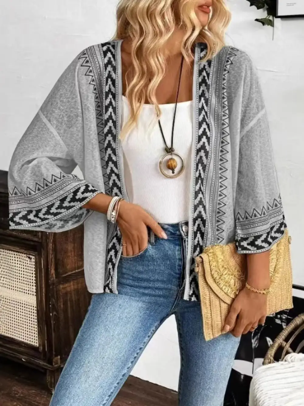 Open Front Cardigan