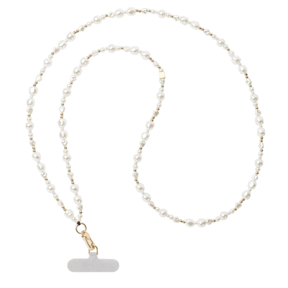 Pearl Crossbody Phone Charm