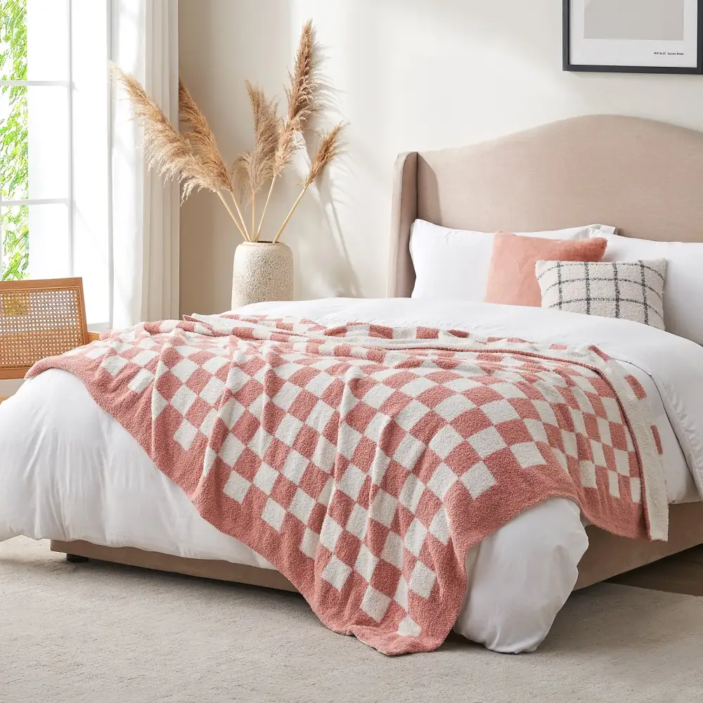 Cozy Checkered Blanket