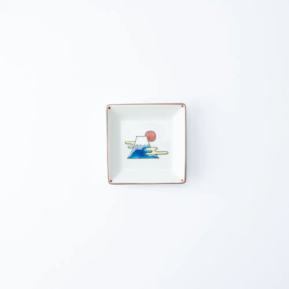 Square Mountain Sauce Plate